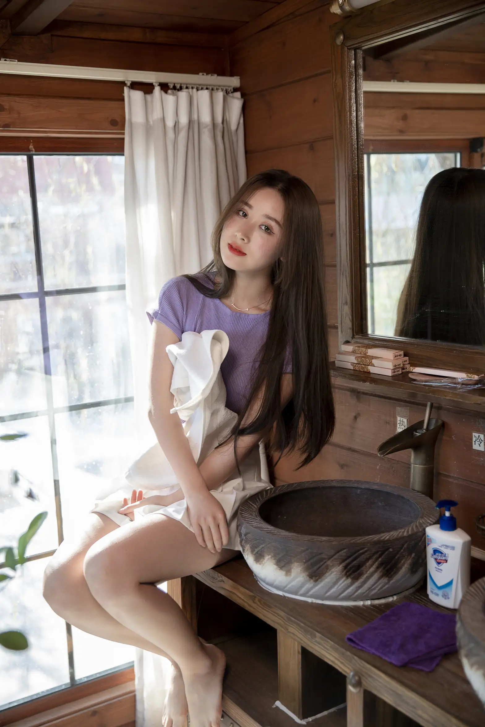 [YITUYU] 2021.07.28 Vol.101 – Good times in front of the window Wen Qian#[35P]-3